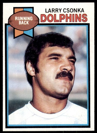 Larry Csonka 1979 Topps football card Larry Csonka 1979 Topps football card