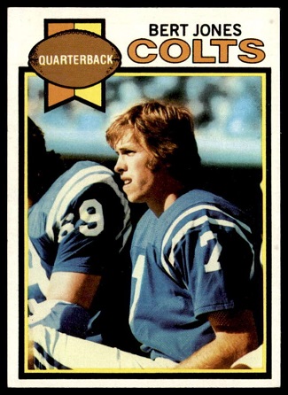 Bert Jones 1979 Topps football card Bert Jones 1979 Topps football card