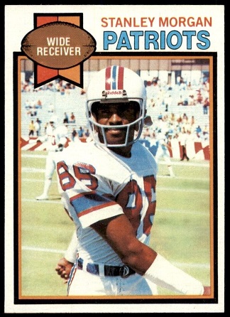 Stanley Morgan 1979 Topps football card