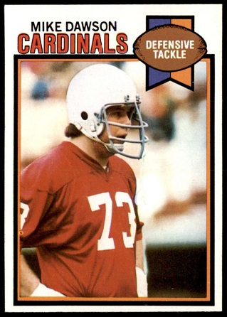 Mike Dawson 1979 Topps football card