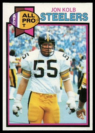 Jon Kolb 1979 Topps football card Jon Kolb 1979 Topps football card
