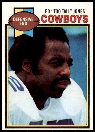 Ed Jones 1979 Topps football card Ed Jones 1979 Topps football card