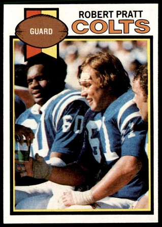 Robert Pratt 1979 Topps football card