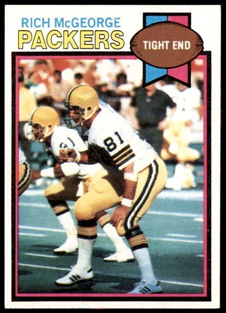 Rich McGeorge 1979 Topps football card