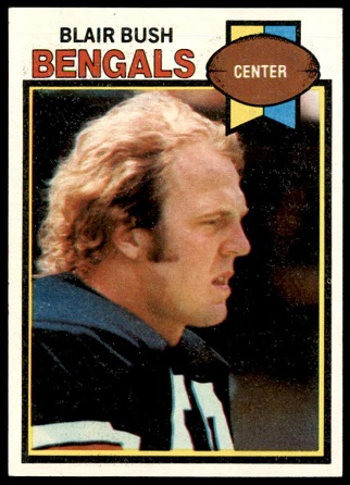 Blair Bush 1979 Topps football card