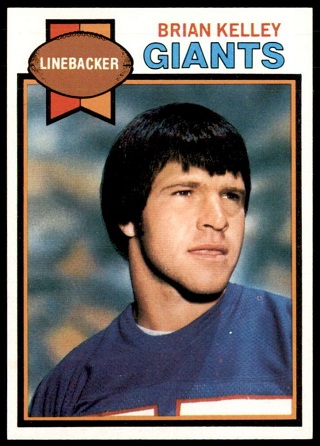 Brian Kelley 1979 Topps football card