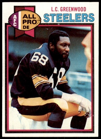 L.C. Greenwood 1979 Topps football card