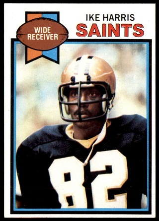 Ike Harris 1979 Topps football card