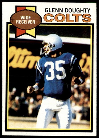 Glenn Doughty 1979 Topps football card