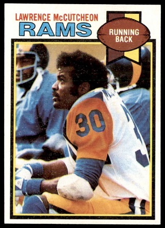 Lawrence McCutcheon 1979 Topps football card