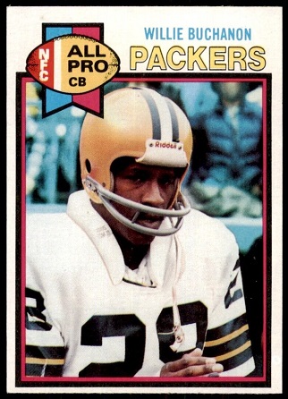 Willie Buchanon 1979 Topps football card