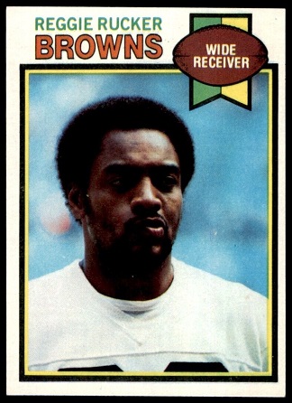 Reggie Rucker 1979 Topps football card