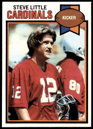 Steve Little 1979 Topps football card