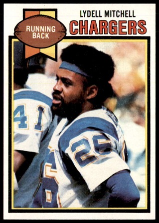 Lydell Mitchell 1979 Topps football card