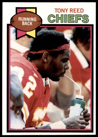 Tony Reed 1979 Topps football card