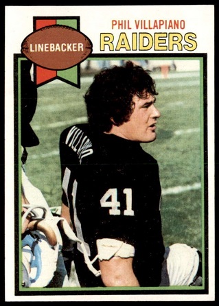 Phil Villapiano 1979 Topps football card