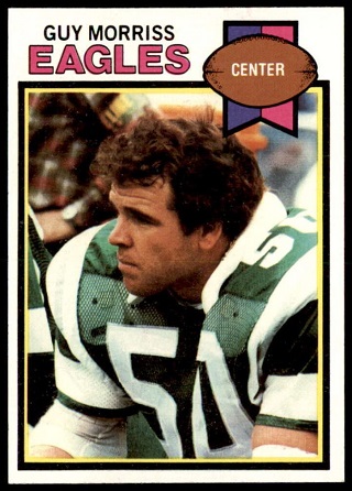 Guy Morriss 1979 Topps football card