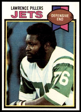 Lawrence Pillers 1979 Topps football card