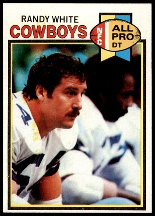 Randy White 1979 Topps football card