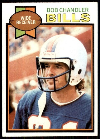 Bob Chandler 1979 Topps football card