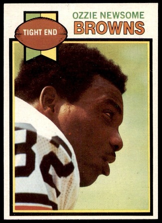 Ozzie Newsome 1979 Topps football card