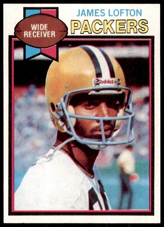 James Lofton 1979 Topps football card