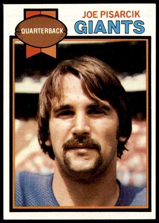 Joe Pisarcik 1979 Topps football card