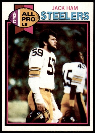 Jack Ham 1979 Topps football card Jack Ham 1979 Topps football card