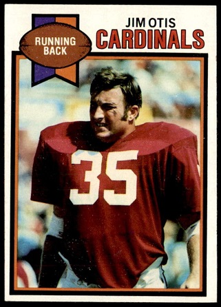 Jim Otis 1979 Topps football card