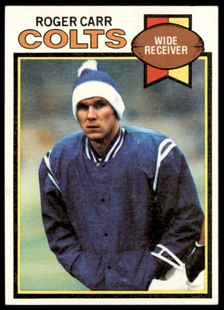 Roger Carr 1979 Topps football card