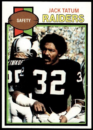 Jack Tatum 1979 Topps football card