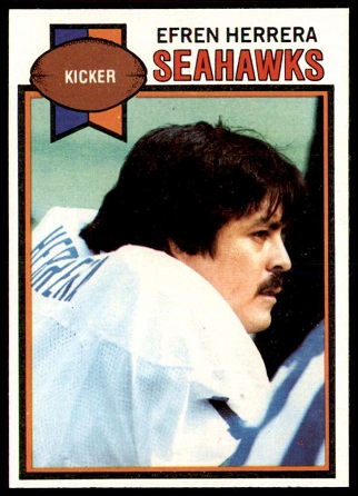 Efren Herrera 1979 Topps football card