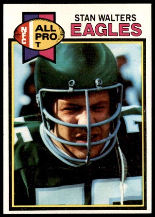 Stan Walters 1979 Topps football card