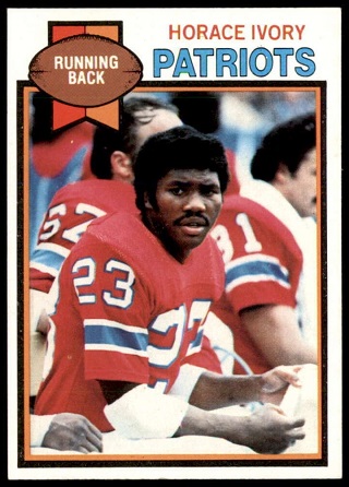 Horace Ivory 1979 Topps football card