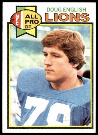 Doug English 1979 Topps football card