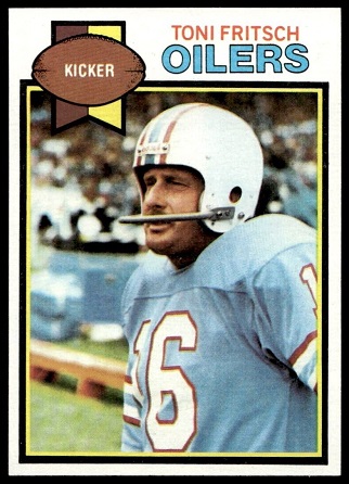 Toni Fritsch 1979 Topps football card