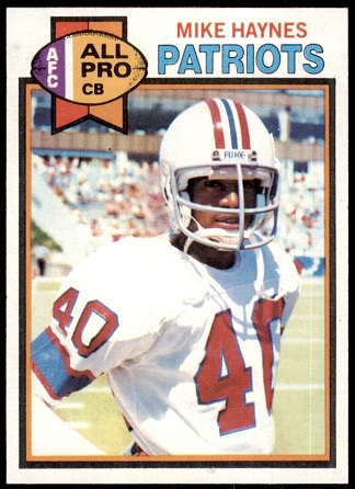 Mike Haynes 1979 Topps football card