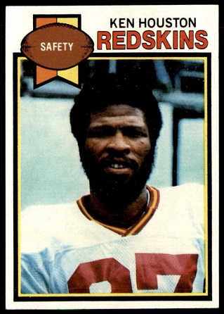 Ken Houston 1979 Topps football card