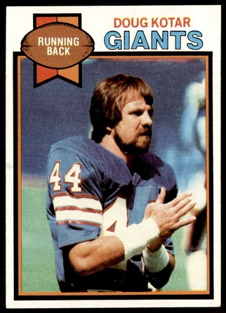 Doug Kotar 1979 Topps football card