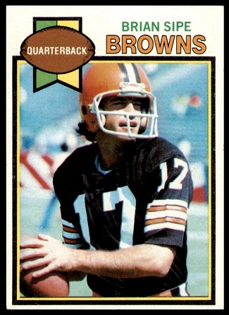 Brian Sipe 1979 Topps football card