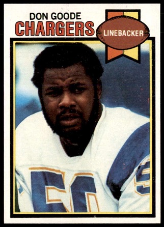 Don Goode 1979 Topps football card