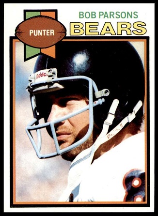 Bob Parsons 1979 Topps football card