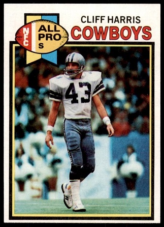 Cliff Harris 1979 Topps football card