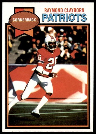 Raymond Clayborn 1979 Topps football card Raymond Clayborn 1979 Topps football card