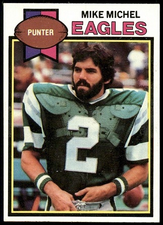 Mike Michel 1979 Topps football card