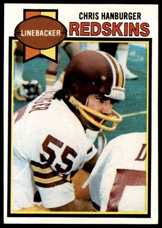 Chris Hanburger 1979 Topps football card