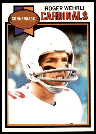 Roger Wehrli 1979 Topps football card