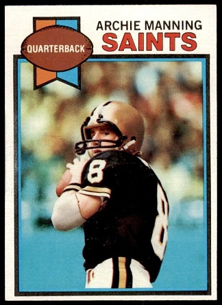Archie Manning 1979 Topps football card