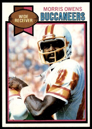 Morris Owens 1979 Topps football card