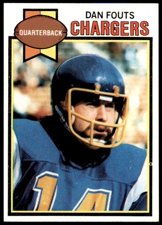 Dan Fouts 1979 Topps football card